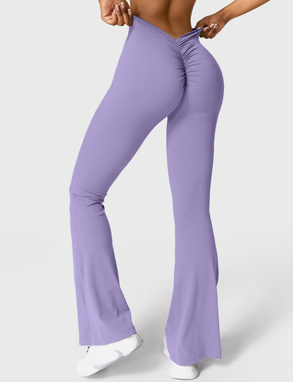 Mary | Flared Scrunch Leggings