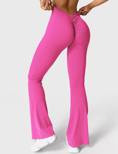 Mary | Flared Scrunch Leggings