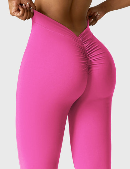 Mary | Flared Scrunch Leggings